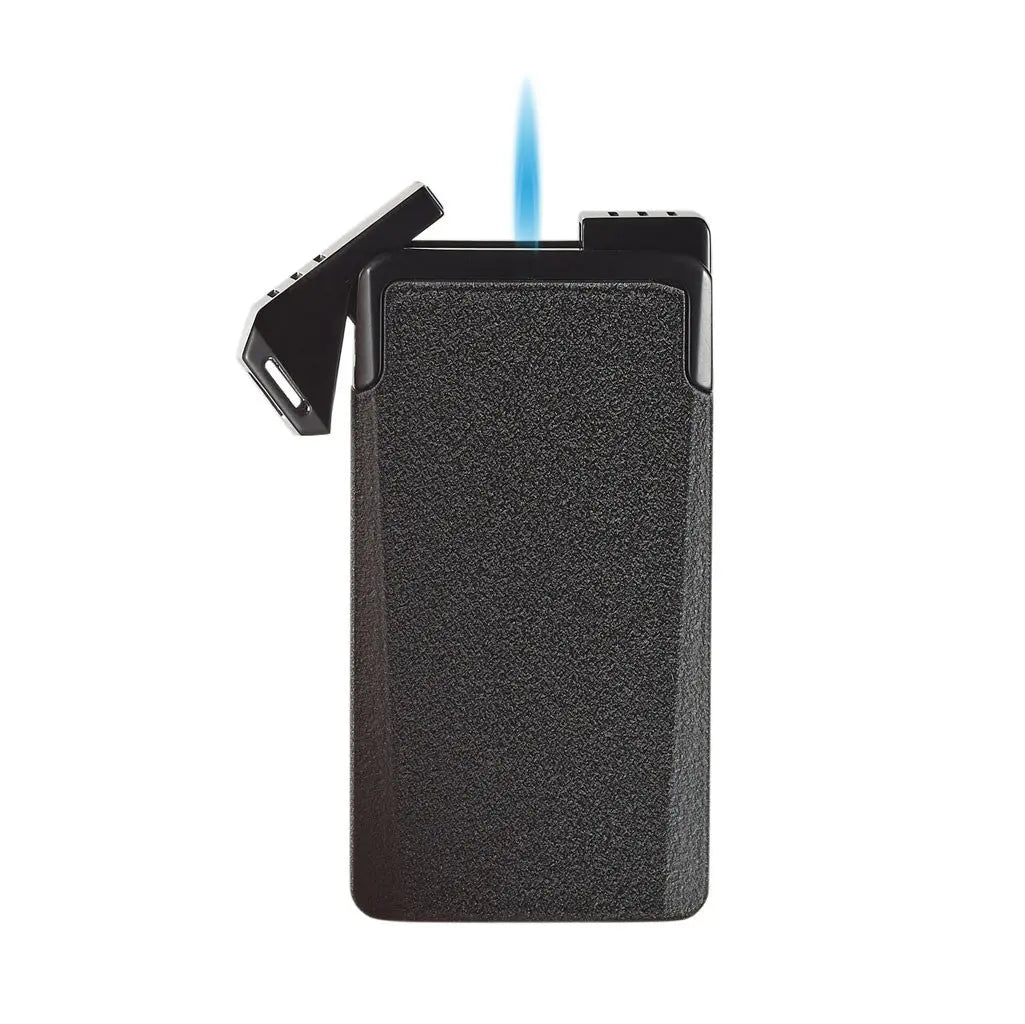 Two-in-One Single Jet & Soft Flame Lighter Insight To Man