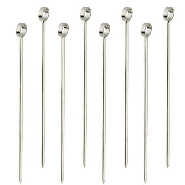 Silver Cocktail Picks