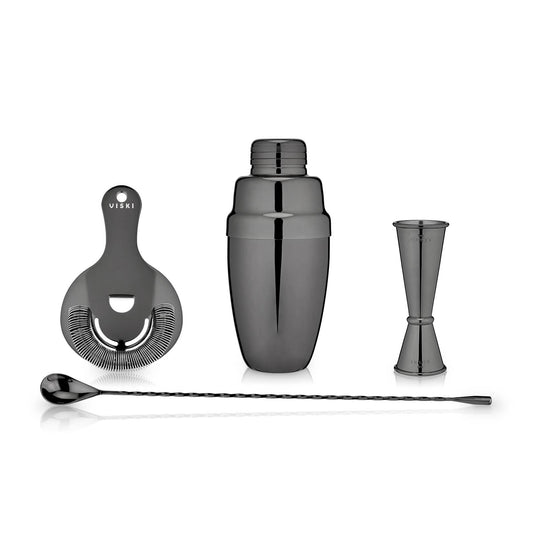 Mixologist Barware Set - Gunmetal Finish Viski