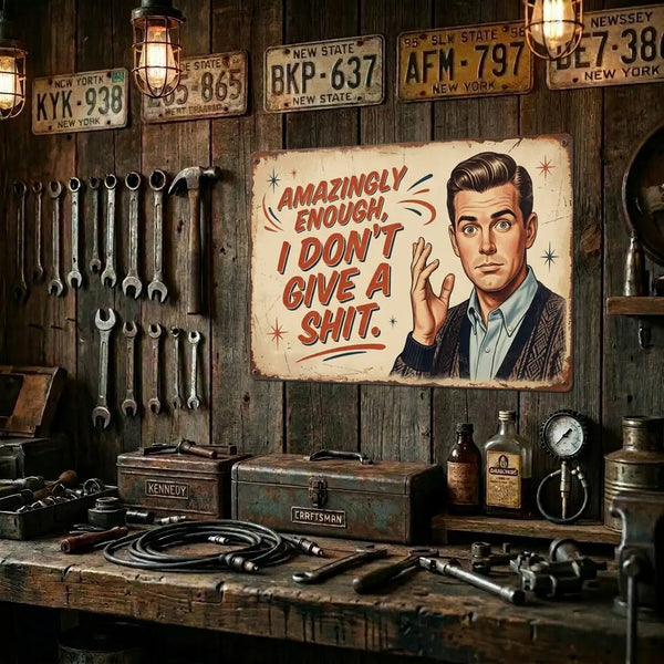 Don't Give a ... - Horizontal - 18" X 24" Insight To Man
