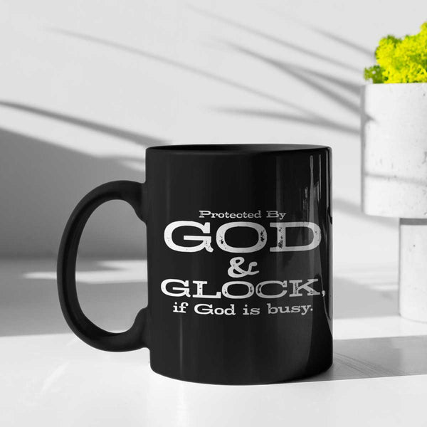 God and Glock 11 oz. Mug Insight To Man