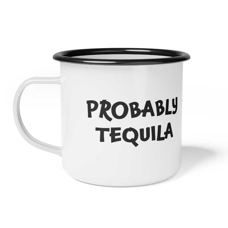 Probably Wine | Enamel Mug Swag Brewery