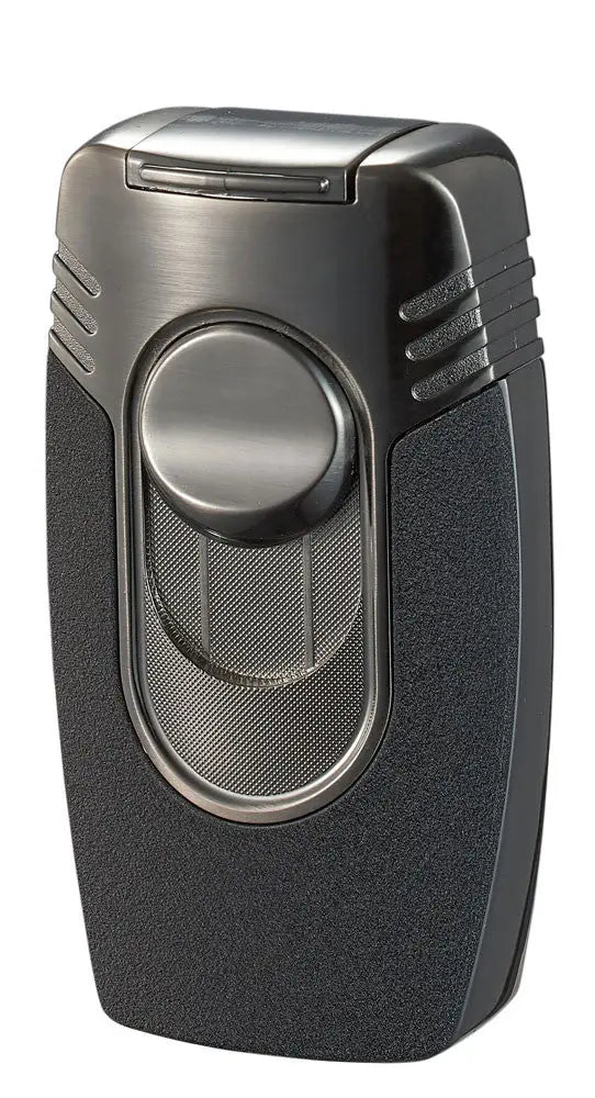 Quadflow Black Crackle Quad Torch Cigar Lighter Insight To Man
