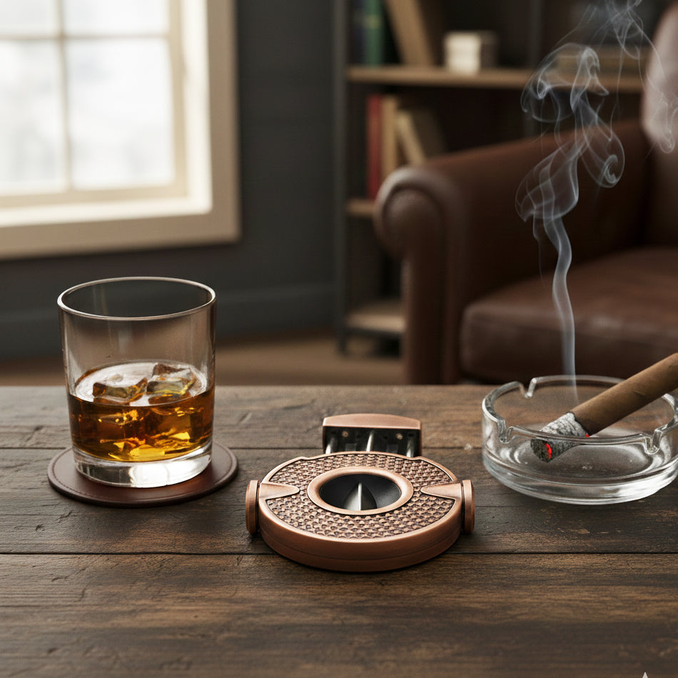Revolver Wedge V Cigar Cutter Insight To Man