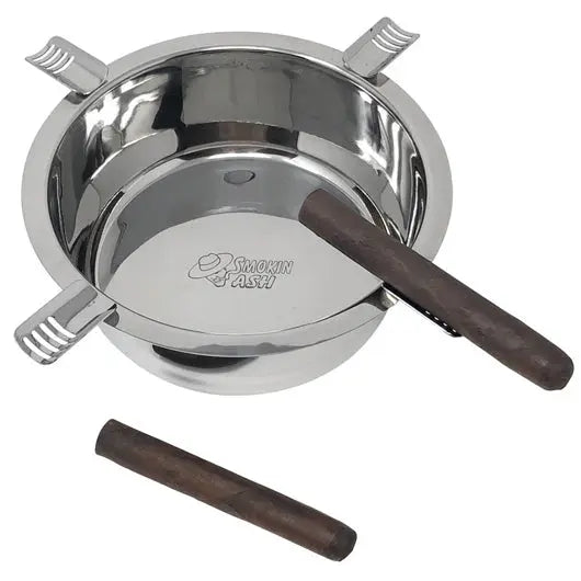 Stainless Desktop Cigar Ashtray Prestige Imports