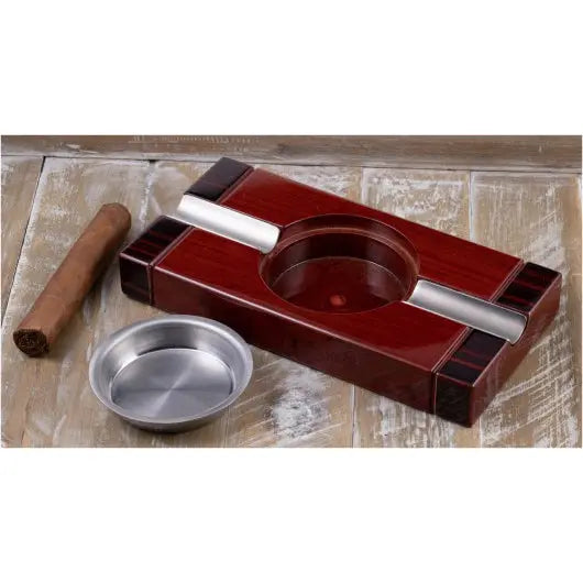 TWO TONE GLOSSY ASHTRAY Prestige Imports