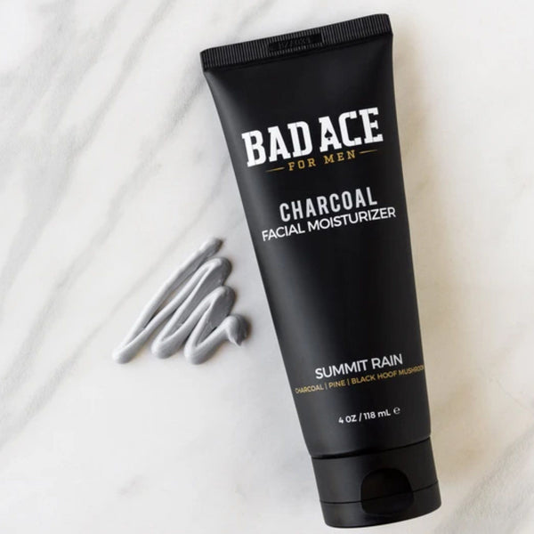 BAD ACE Charcoal Face Moisturizer - Summit Rain Bad Ace