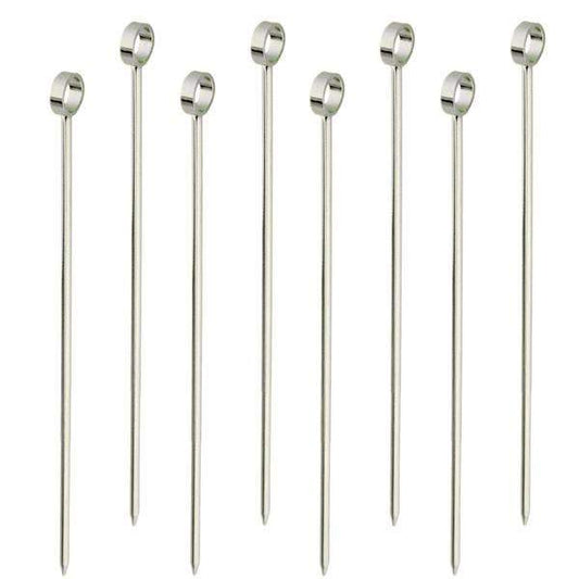 Silver Cocktail Picks 