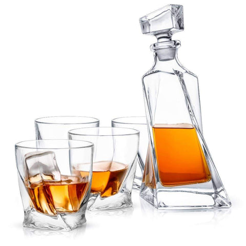 Crystal Decanter Set - Atlas JoyJolt