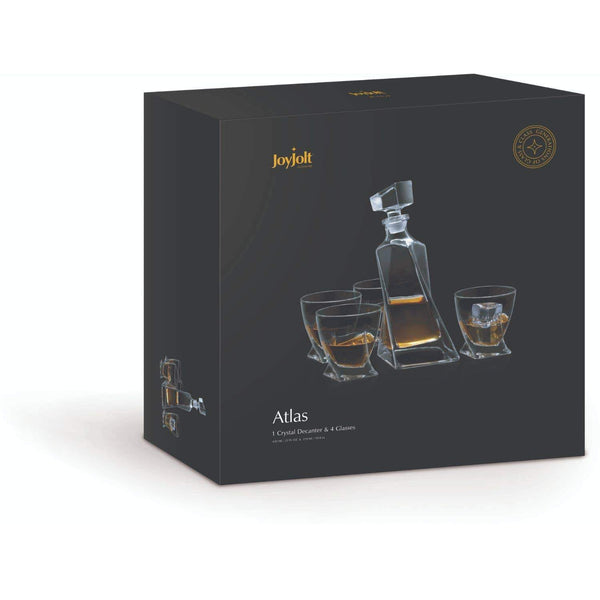 Crystal Decanter Set - Atlas JoyJolt