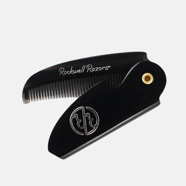 Folding Moustache and Beard Comb Rockwell Originals