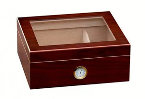 Glasstop Cherry Humidor Insight To Man