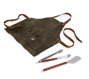 Grilling/BBQ Apron with Tools & Bottle Opener Picnic Time