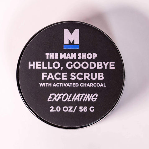 HELLO, GOODBYE CHARCOAL FACE SCRUB Man Shop