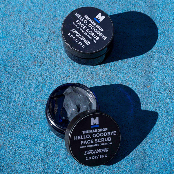 HELLO, GOODBYE CHARCOAL FACE SCRUB Man Shop