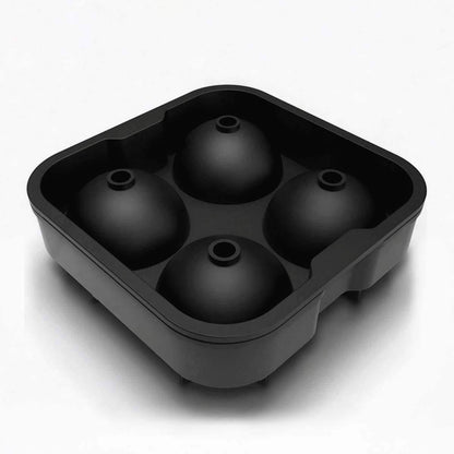 Jumbo 4 Ball Silicone Ice Tray Mad Man