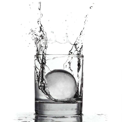 Jumbo 4 Ball Silicone Ice Tray Mad Man