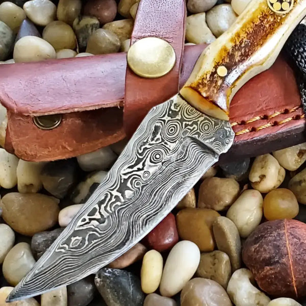 Knife TD-178 Burnt Bone Insight To Man