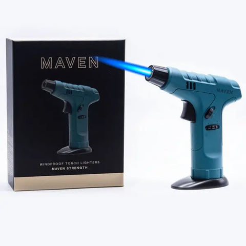 MAVEN STRENGTH BLUE CIGAR TORCH Prestige Imports