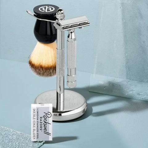 Rockwell 3-Piece Universal Shave Stand Insight To Man