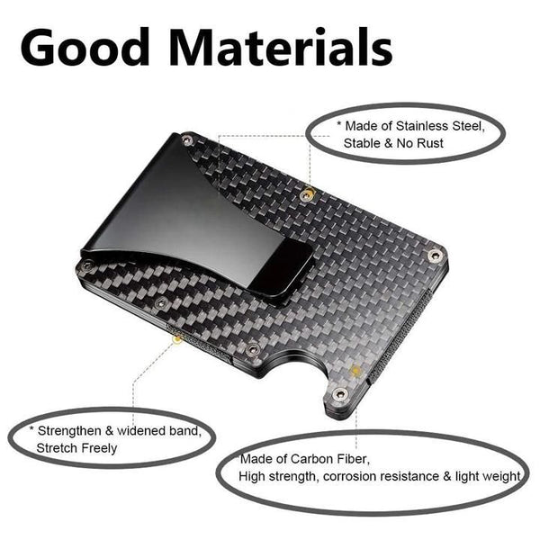 Stainless Steel or Carbon Fiber Metal Wallet/ Money Clip AliExpress