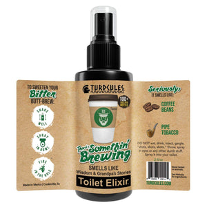 Toilet Elixir - Somethin' Brewing - (Poo Spray) Turdcules Toilet Elixirs