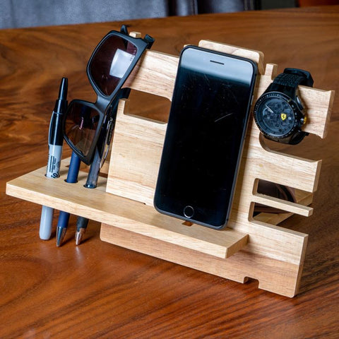 Wooden Docking Station Maker Flo